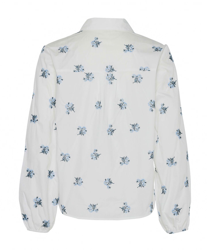 Dames blouse blauw