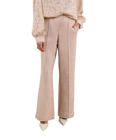 Jill Suedine broek roze