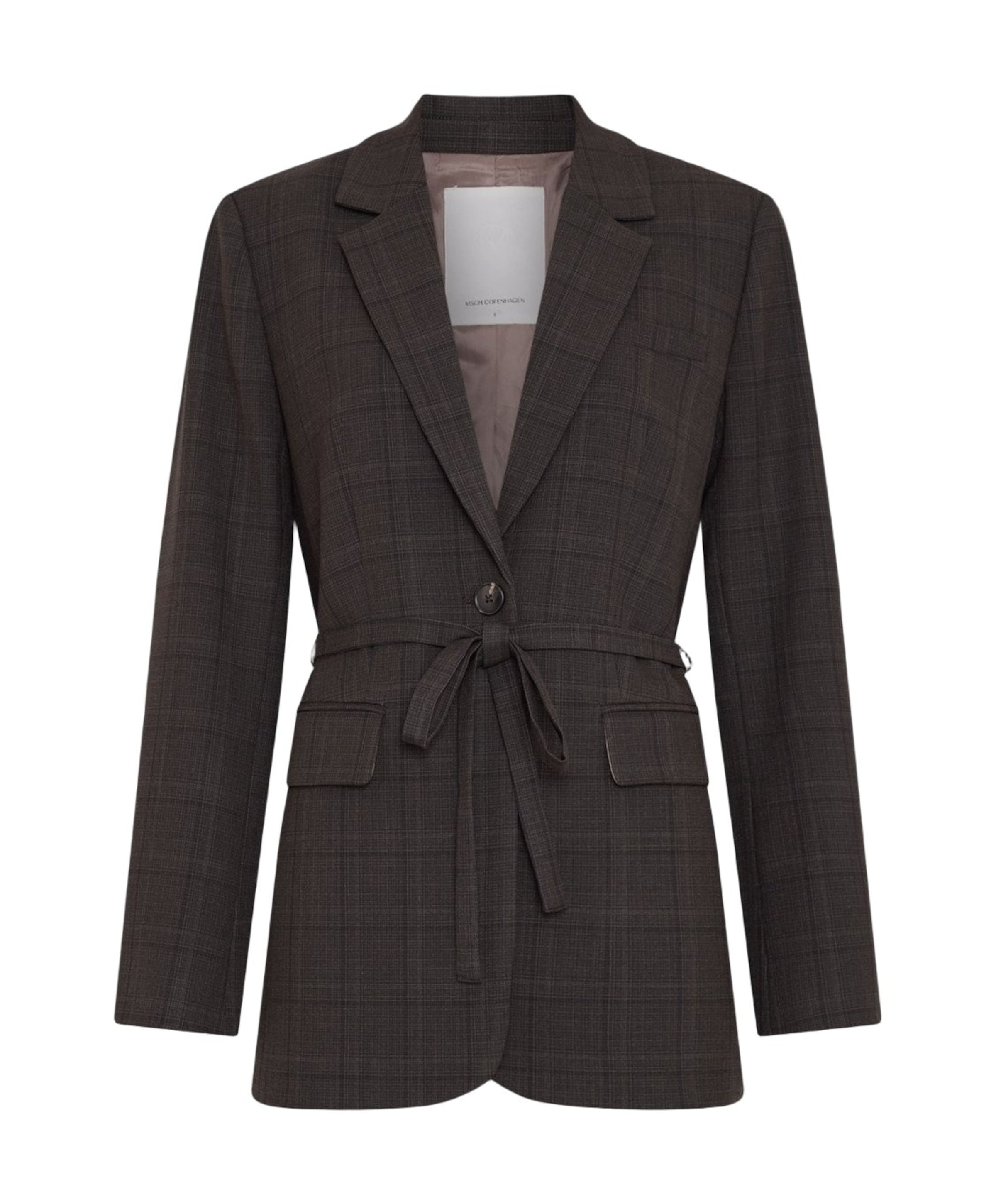 Dames blazer bruin