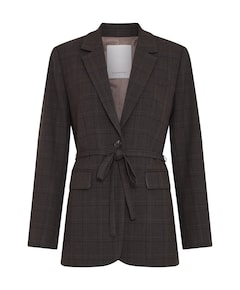 Dames blazer bruin