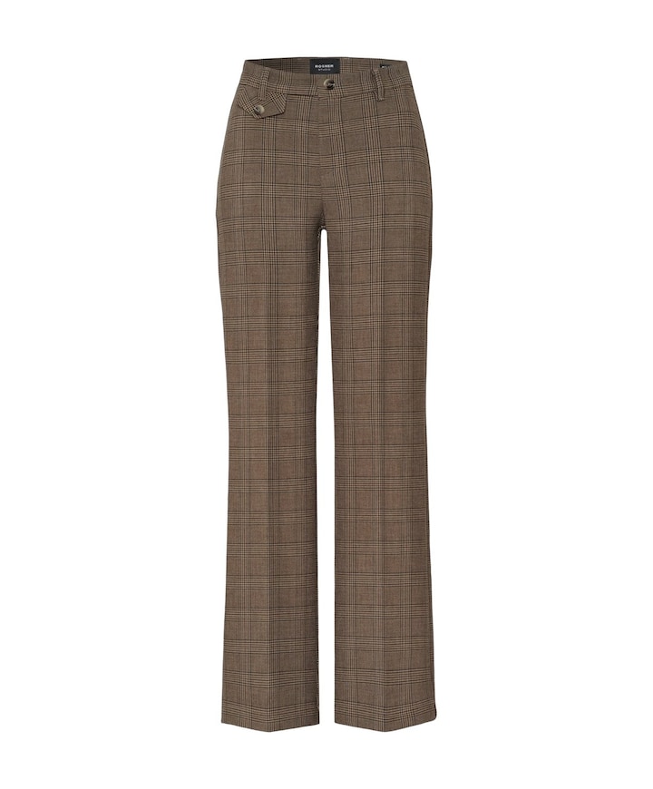 Audrey Flared Clean dames broek bruin