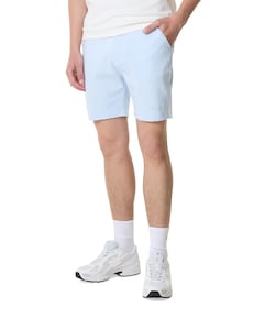 heren korte broek blauw