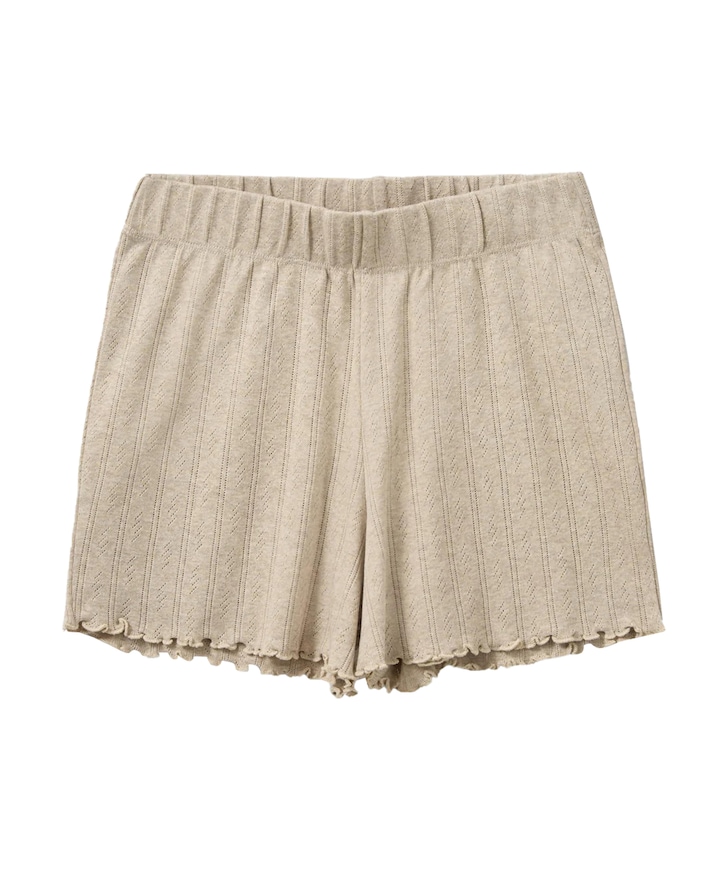 Meisjes pyjamabroek beige