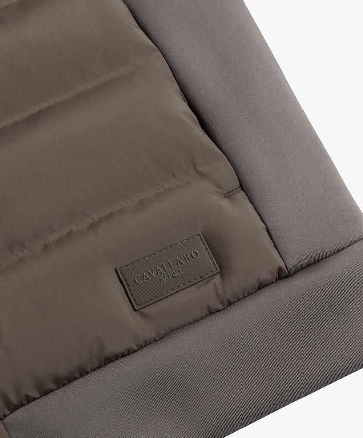 Heren bodywarmer bruin