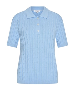 Dames polo blauw
