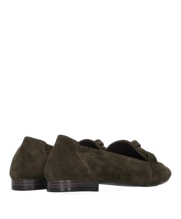 dames loafers groen