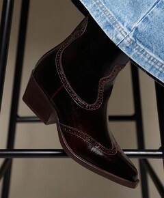 Do Aiden enkellaarzen bordeaux