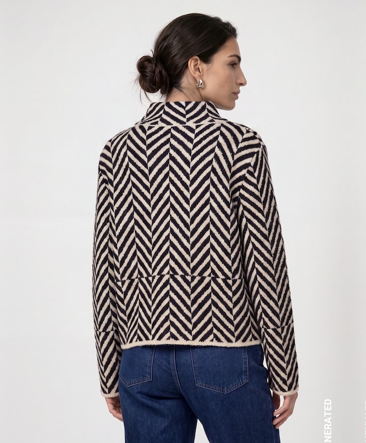 Dames trui blauw