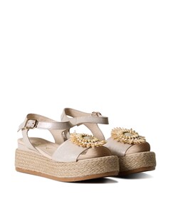 dames sandalets beige
