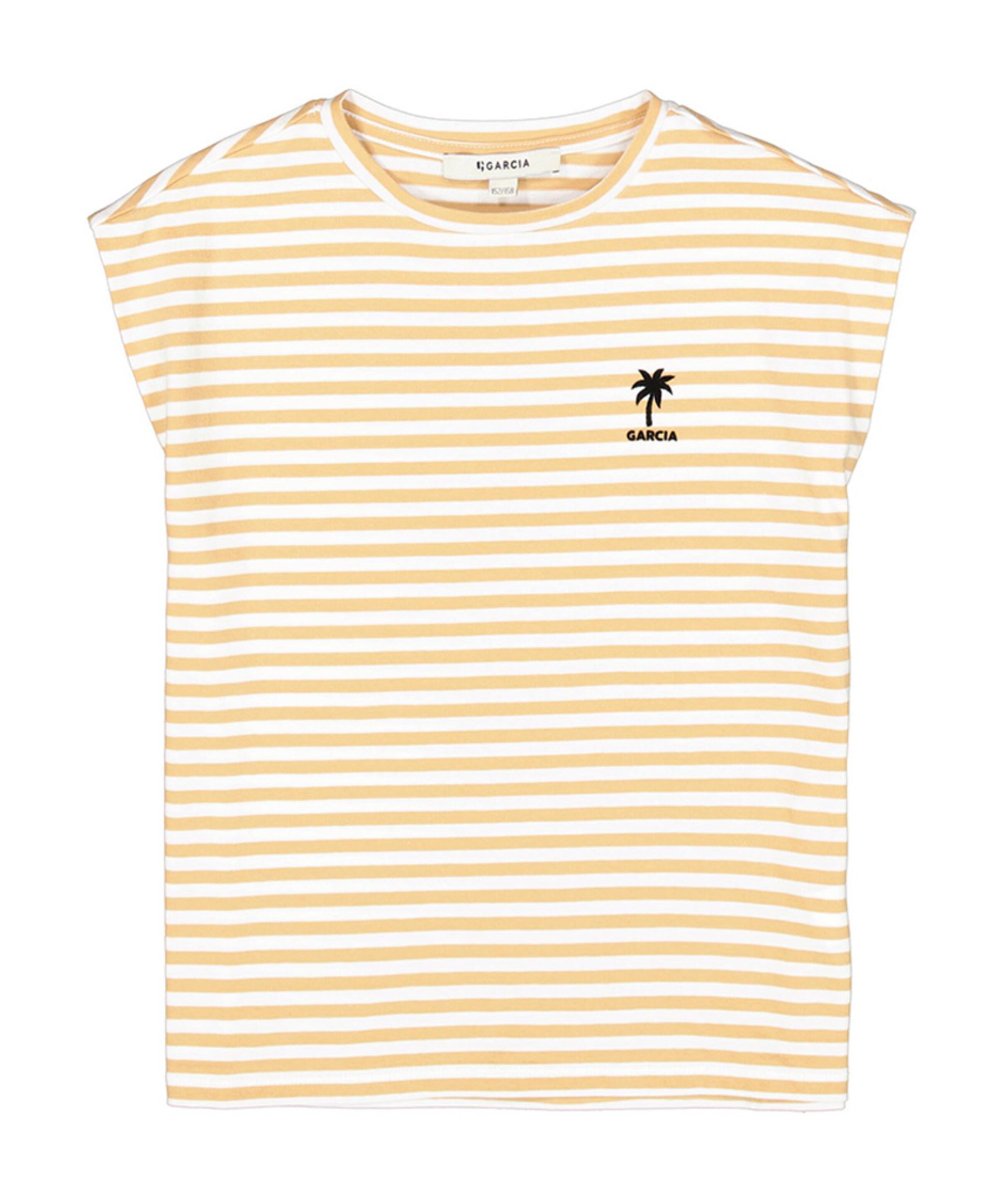 Meisjes T-shirt beige