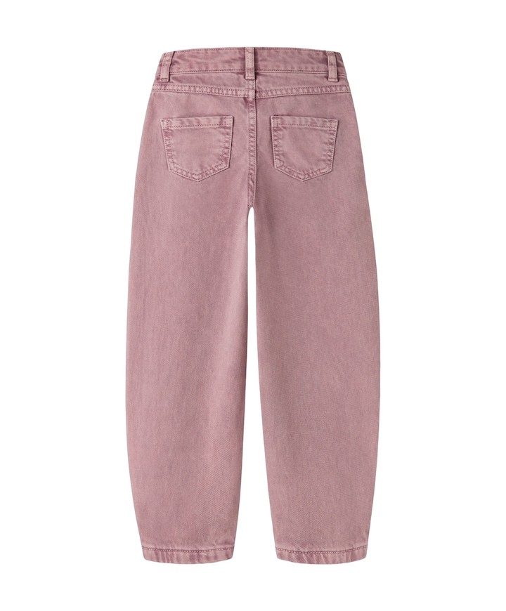 NKFBELLA BARREL DNM 4689-BE meisjes jeans roze