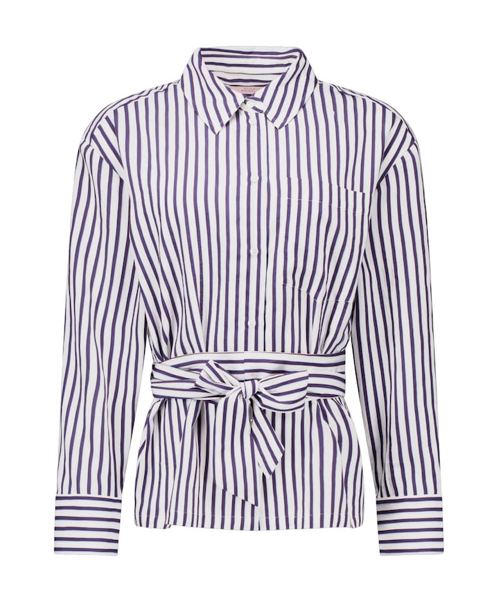 Dames blouse blauw