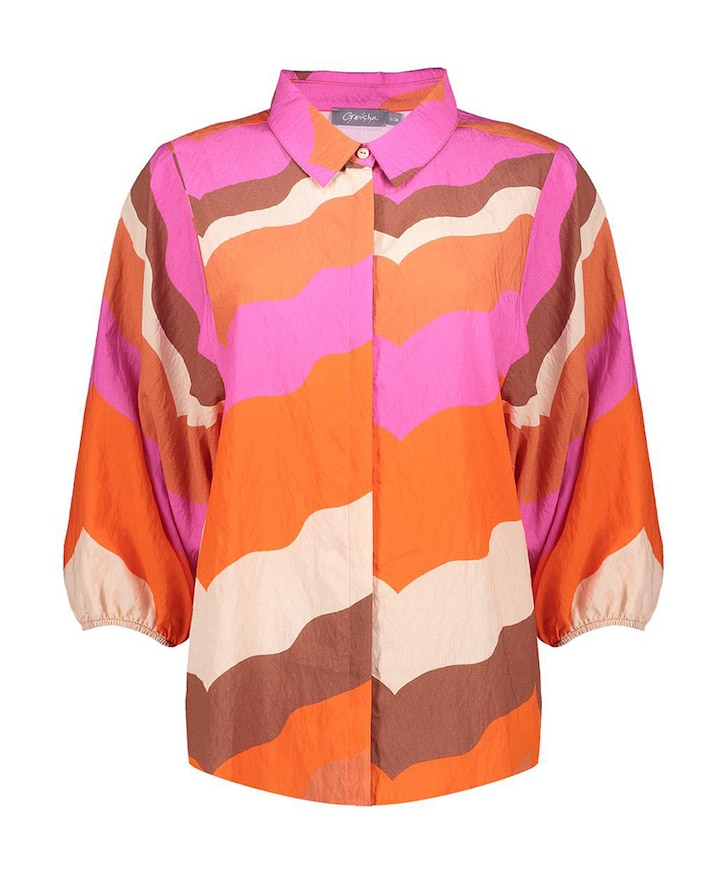 Dames blouse multicolor