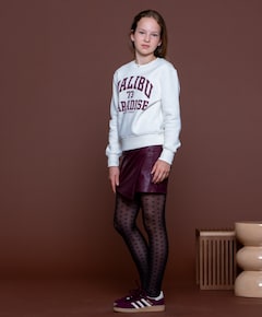 Meisjes broekrok bordeaux