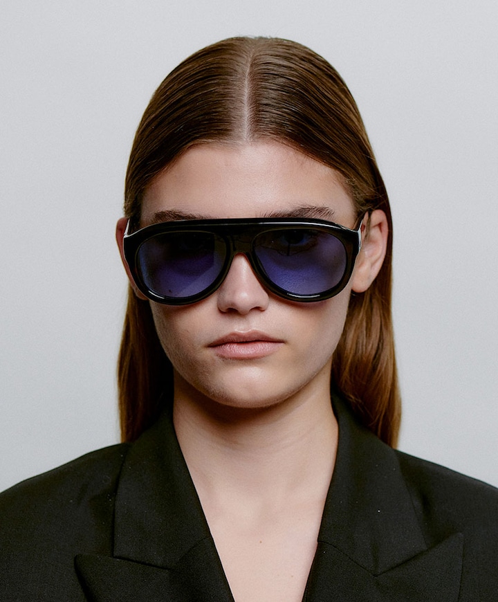 Uniseks zonnebril groen