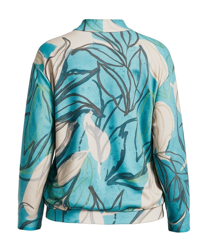 Dames longsleeve blauw