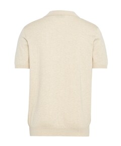 Heren polo beige