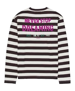 Meisjes longsleeve bruin
