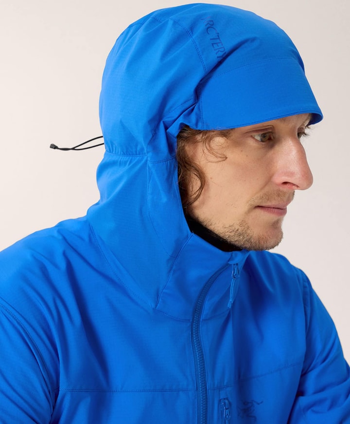 Heren jas blauw