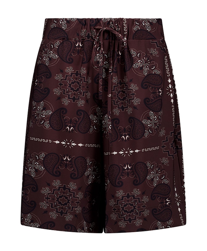 Grace paisley dames bermuda bruin