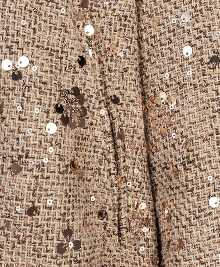 Dames jas beige