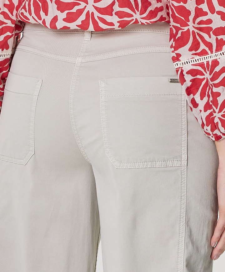 Liv Barrel 7/8 dames broek beige