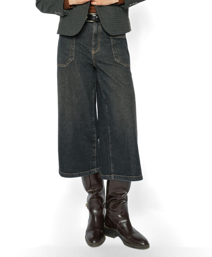 MMCulotte Juventus dames jeans zwart
