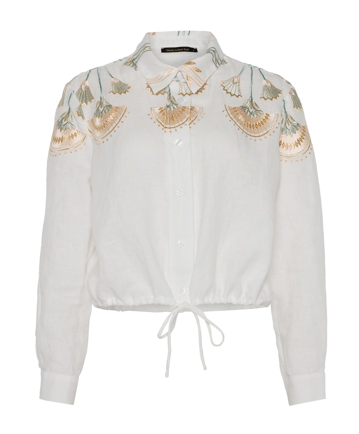 Dames blouse wit