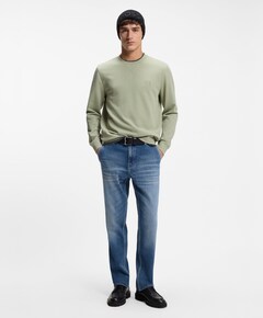 Heren sweater groen