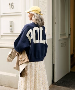 Dames sweater blauw