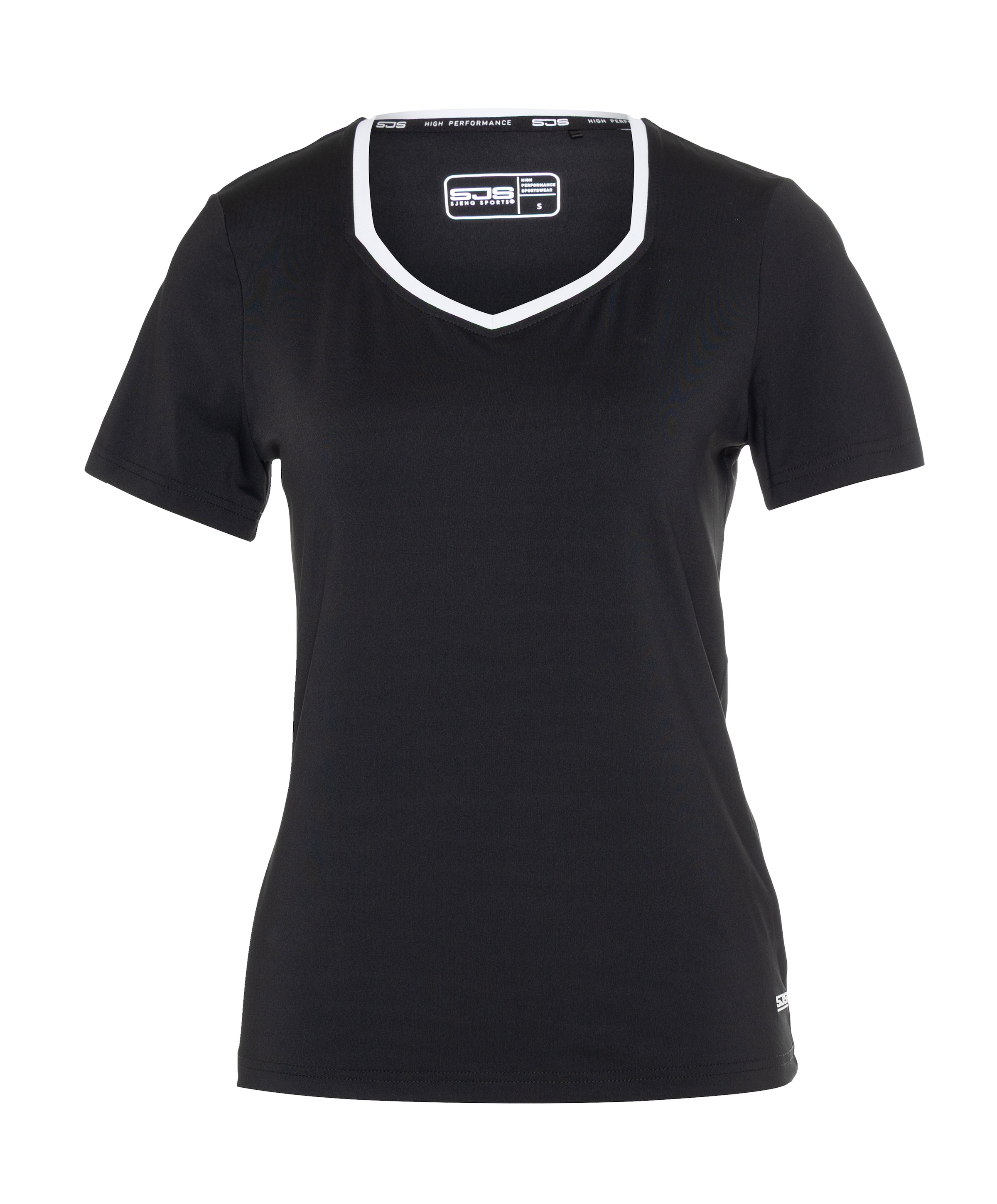 Dames T-shirt zwart