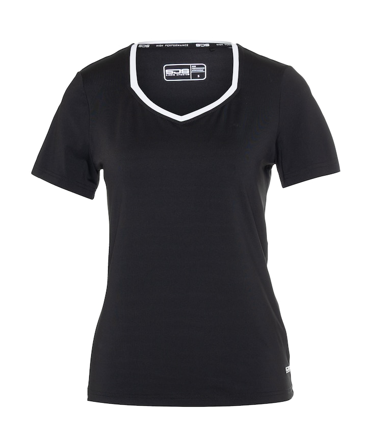 Dames T-shirt zwart
