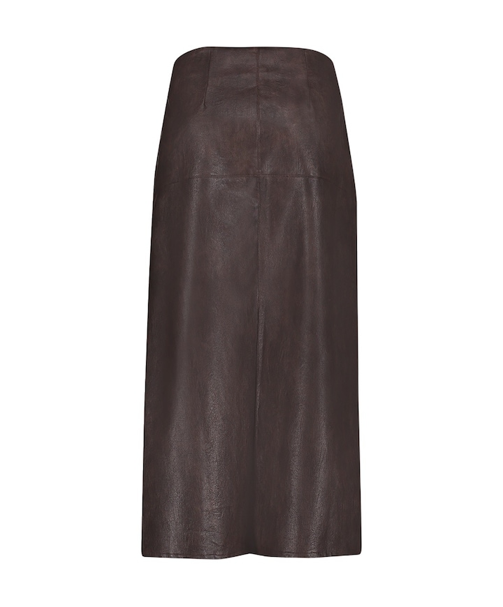 Dames rok bruin