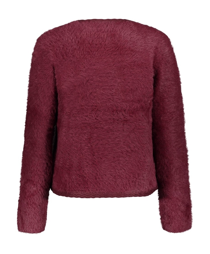 Dames vest bordeaux