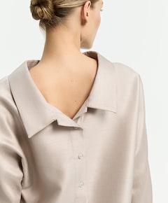 Dames blouse beige