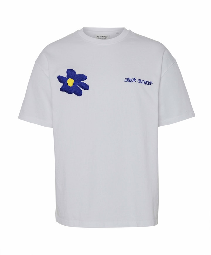 Heren t-shirt blauw