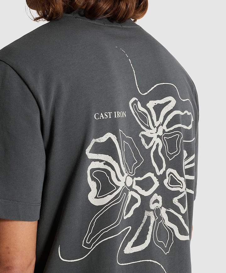 Heren T-shirt grijs