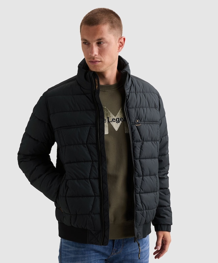 Heren jas blauw