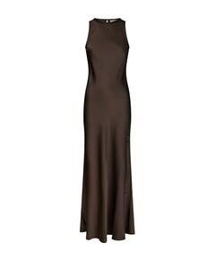 Dames jurk bruin
