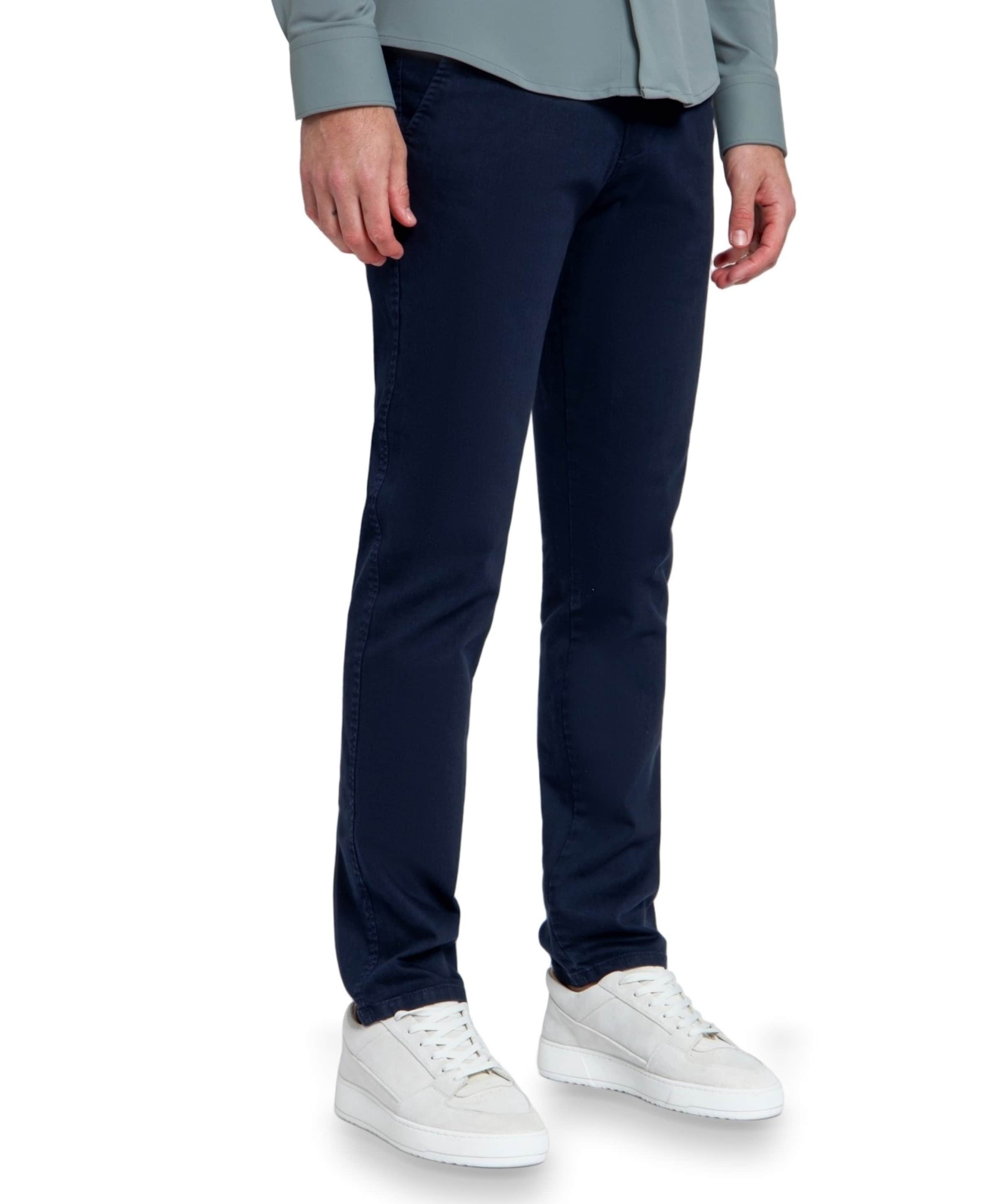 Elegance Chino Collection heren broek blauw