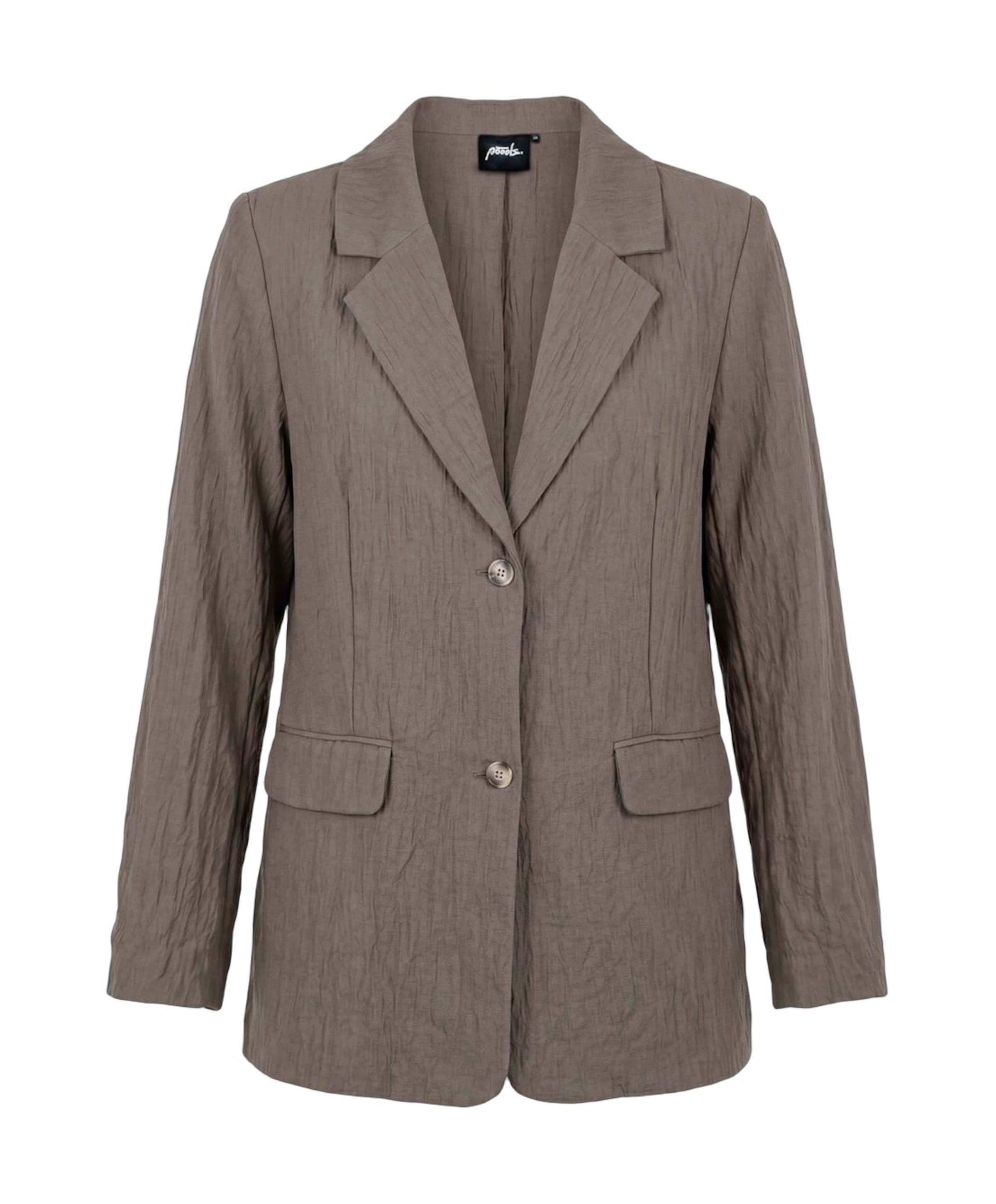 Dames blazer bruin
