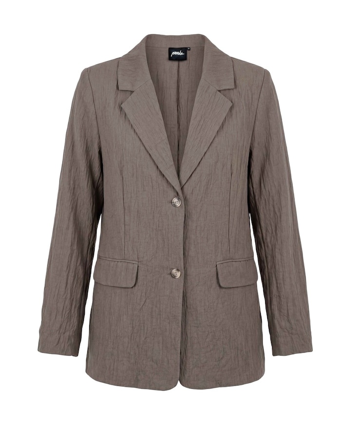 Dames blazer bruin