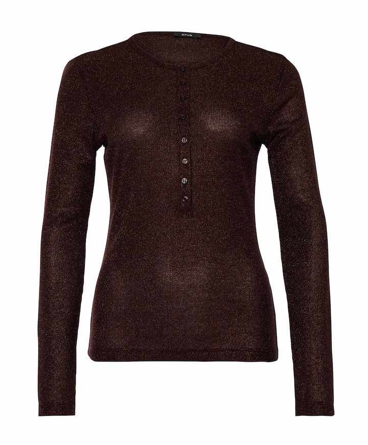 Dames longsleeve bordeaux