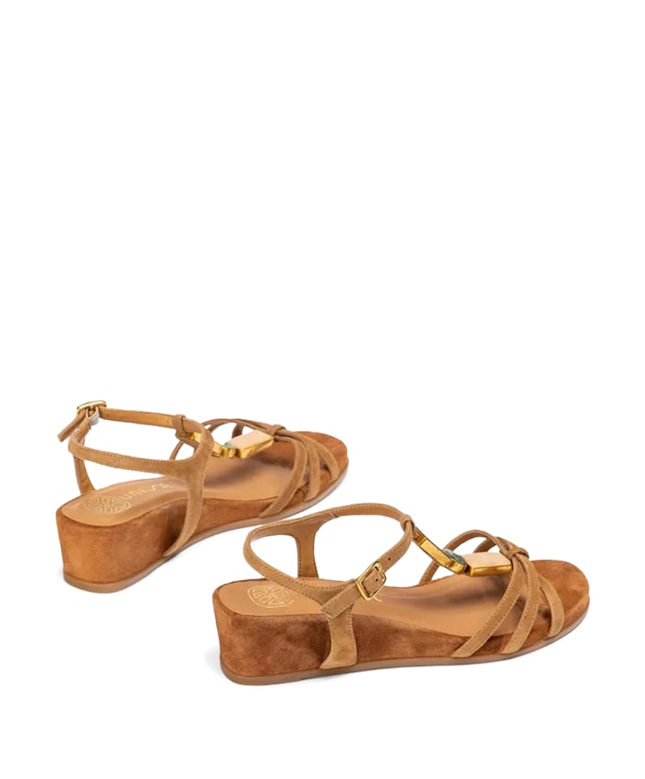 Bedel dames sandalen beige