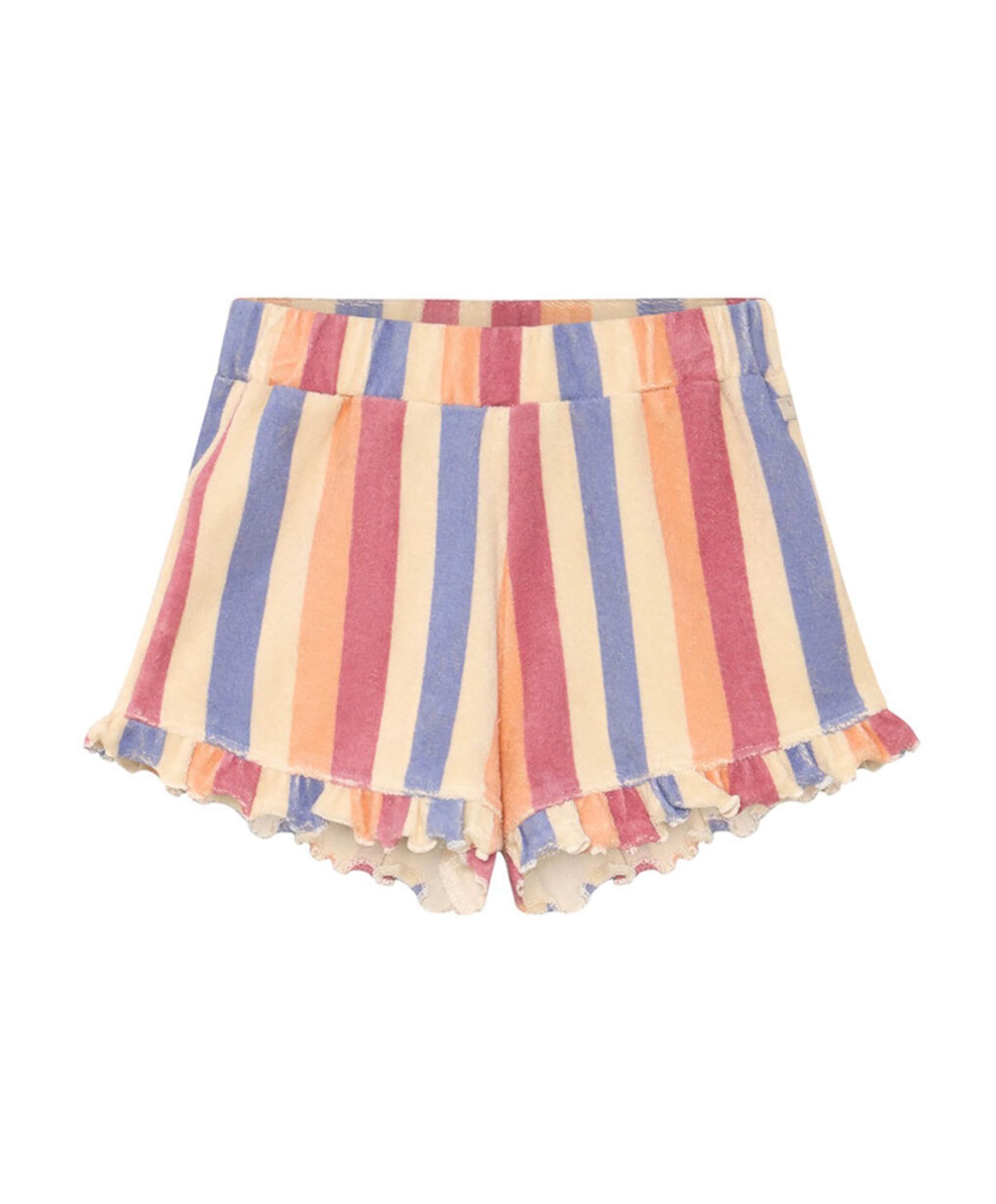 Terry Shorts Striped meisjes korte broek multicolor