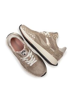 dames sneakers beige