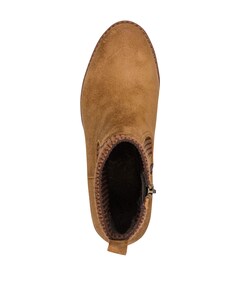 Women enkellaarzen bruin