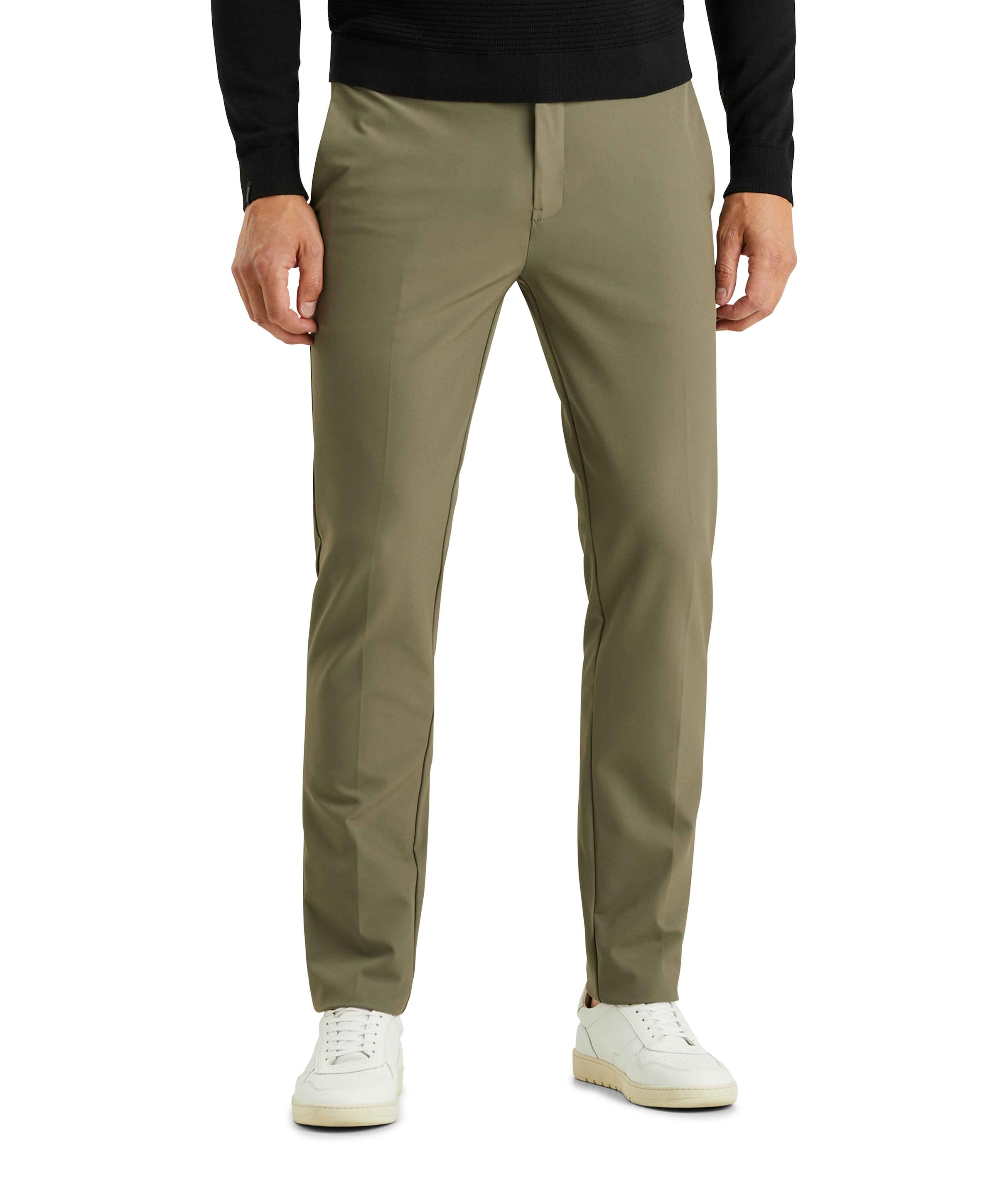 V12 CHINO TECH STRETCH heren broek groen