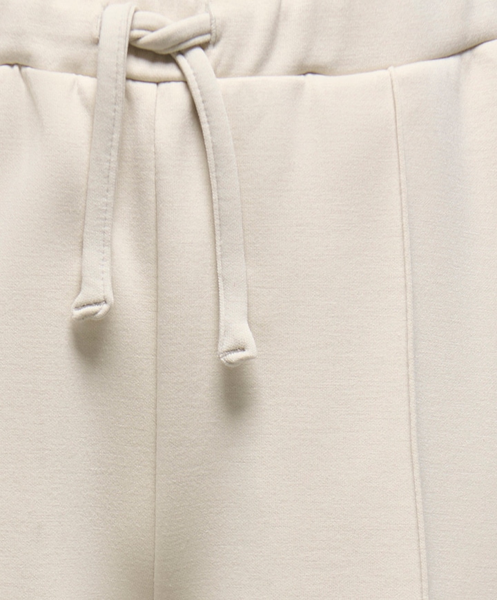 KOGADA WIDE PINTUCK VD SWT meisjes broek beige