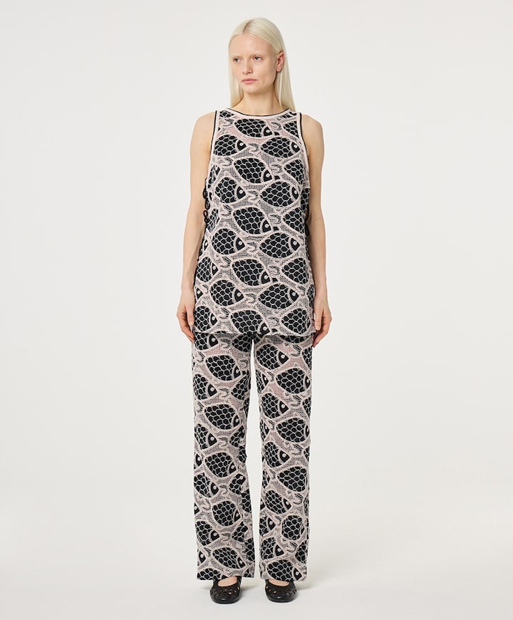 Dames top zwart